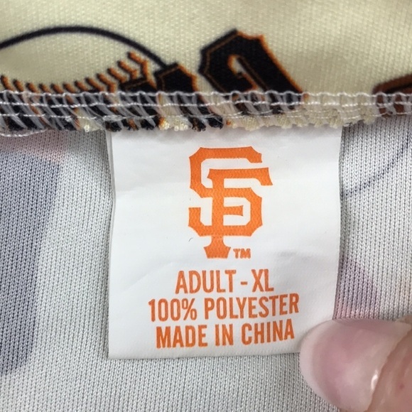 San Fransico Giants/ Coke Zero  Men's Hawaiian Style Shirt Size XL - Picture 4 of 8